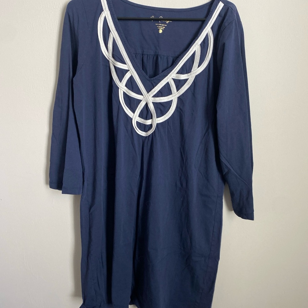 Lilly Pulitzer Navy Blue Top